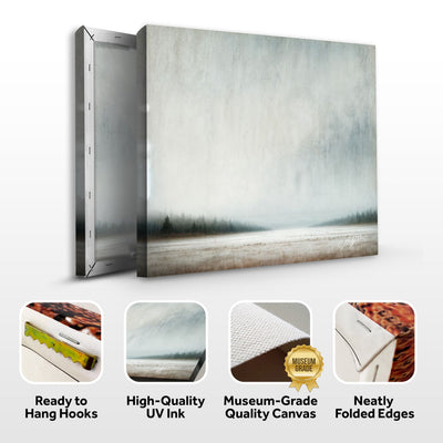Canvas Print: "Silent Expanse" by Tailored Canvases - product image 5 for Resin Society
