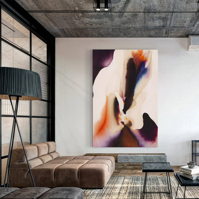 Canvas Print: "Velvet Bloom II" by Tailored Canvases - main product image for Resin Society