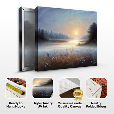 Canvas Print: Misty Serenade by Tailored Canvases - product image 6 for Resin Society