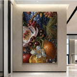 Canvas Print: "Baroque Bounty III" by Tailored Canvases - product image 4 for Resin Society