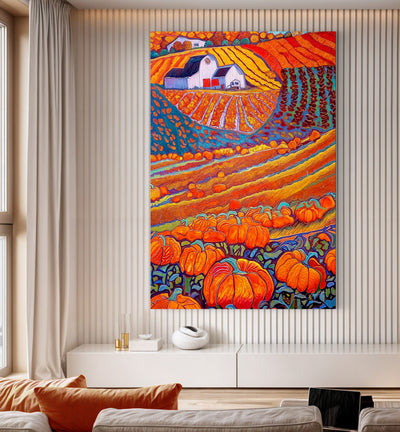 Canvas Print: "Harvest Hues" by Tailored Canvases - main product image for Resin Society