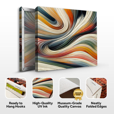 Canvas Print: "Spectral Swirl" by Tailored Canvases - product image 6 for Resin Society