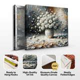 Canvas Print: "Porcelain Bloom" by Tailored Canvases - product image 6 for Resin Society