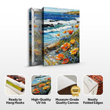 Canvas Print: "Coastal Blooms" by Tailored Canvases - product image 5 for Resin Society