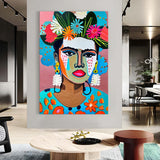Canvas Print: "Floral Muse II" by Tailored Canvases - product image 3 for Resin Society
