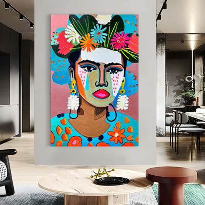 Canvas Print: "Floral Muse II" by Tailored Canvases - product image 3 for Resin Society