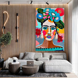 Canvas Print: "Floral Muse III" by Tailored Canvases - main product image for Resin Society