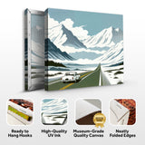 Canvas Print: "Alpine Journey" by Tailored Canvases - product image 6 for Resin Society