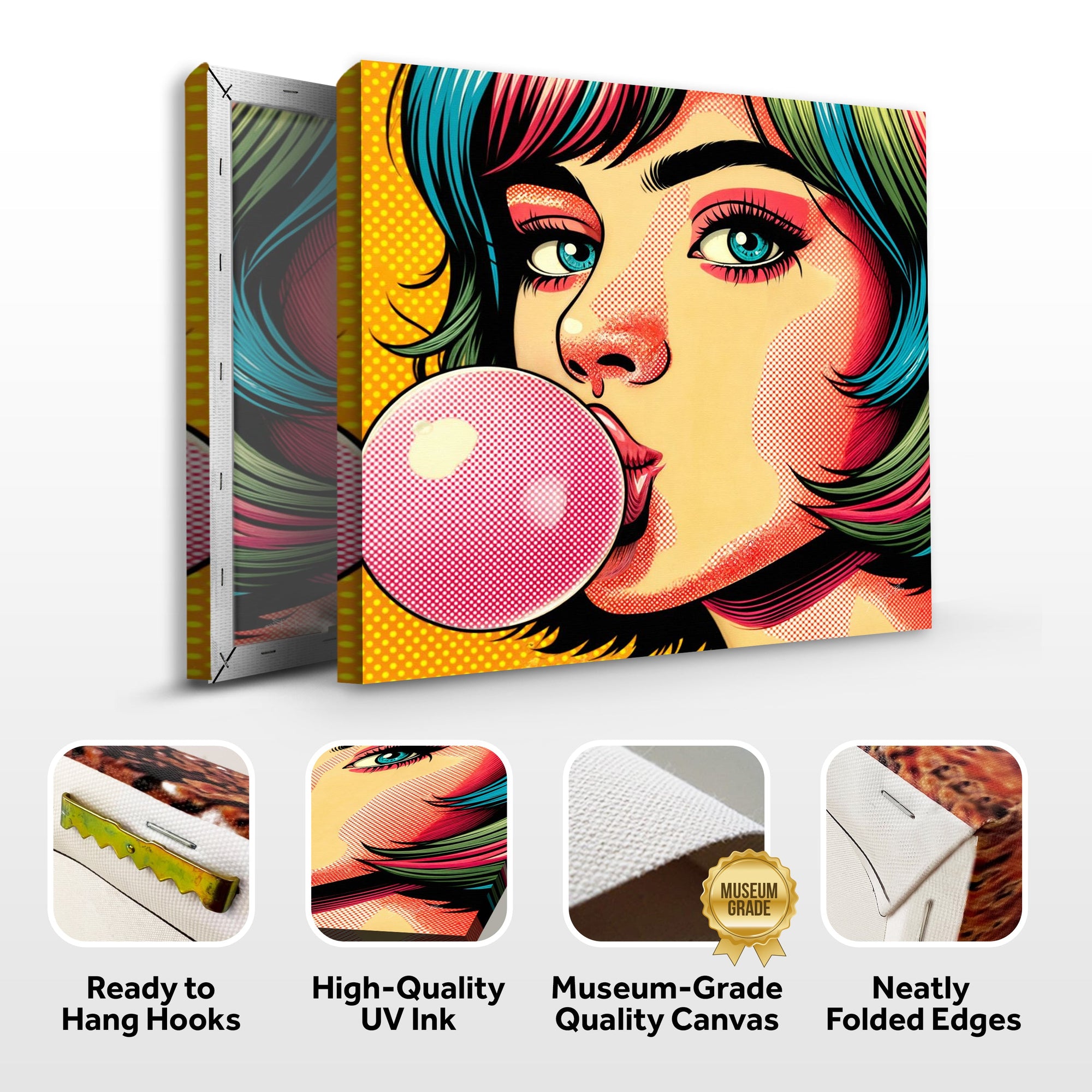 Canvas Print: "Roys Bubble" by Tailored Canvases - product image 5 for Resin Society