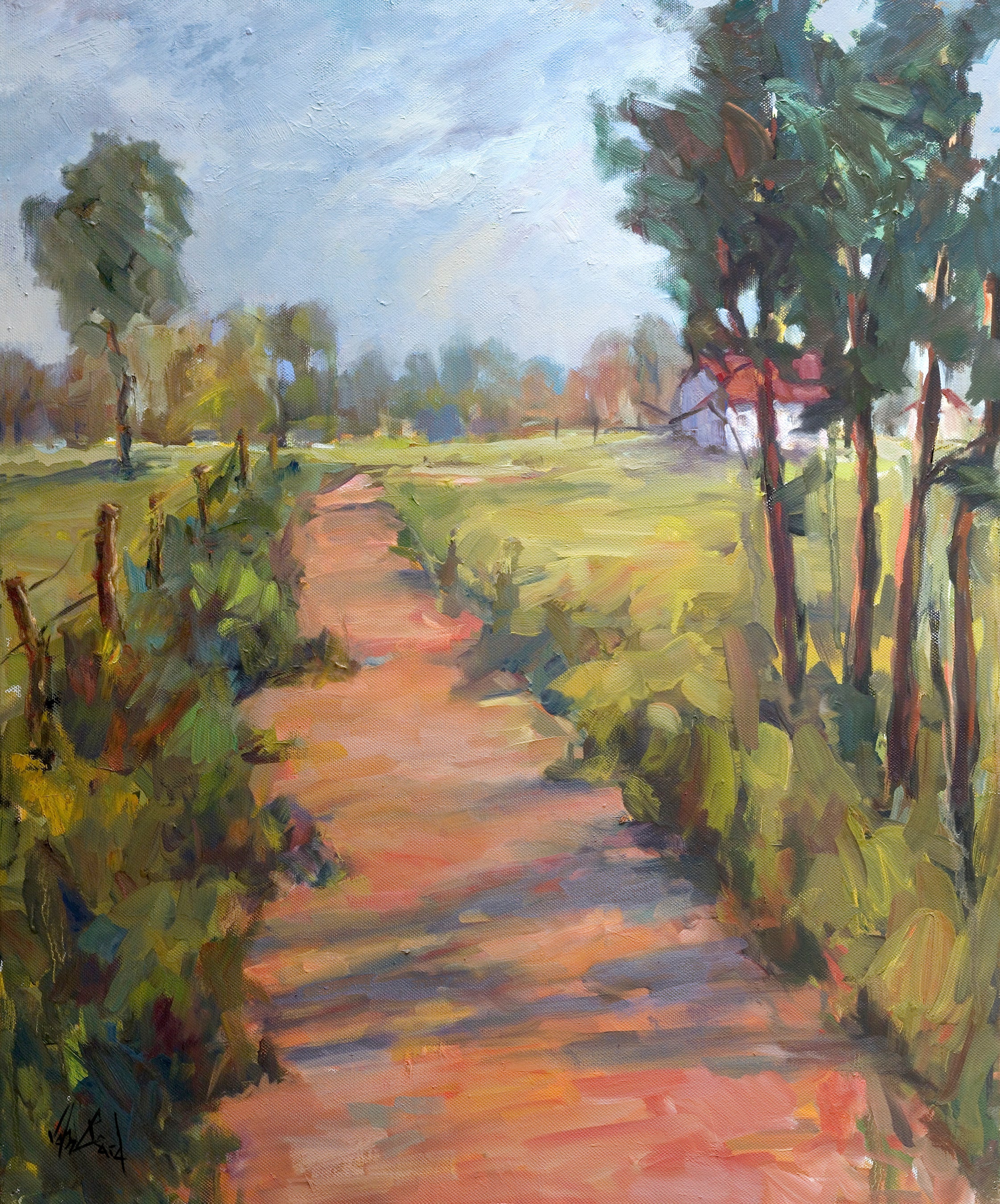 Walking in the Country I by John Beard Collection - main product image for Resin Society