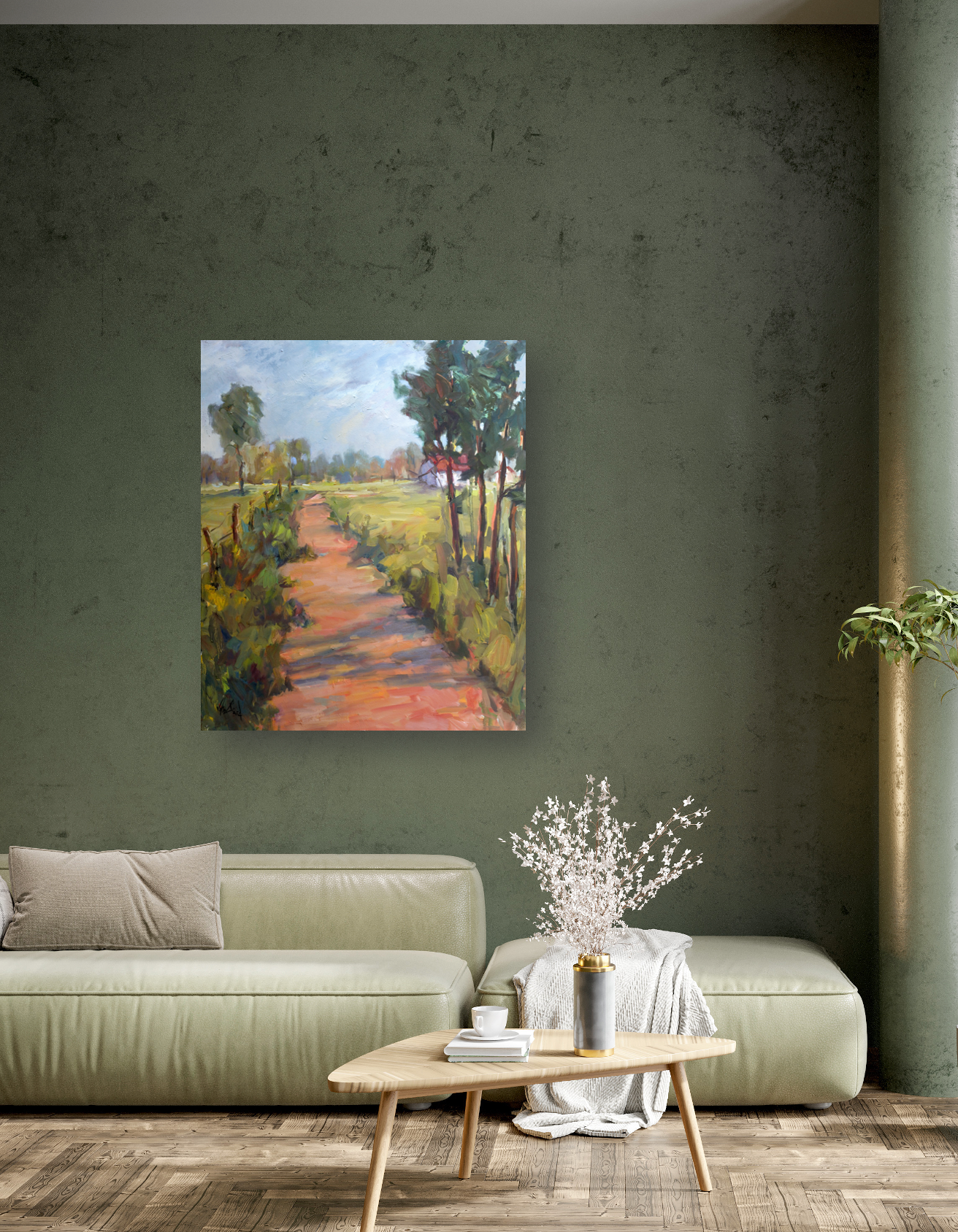 Walking in the Country I by John Beard Collection - product image 3 for Resin Society