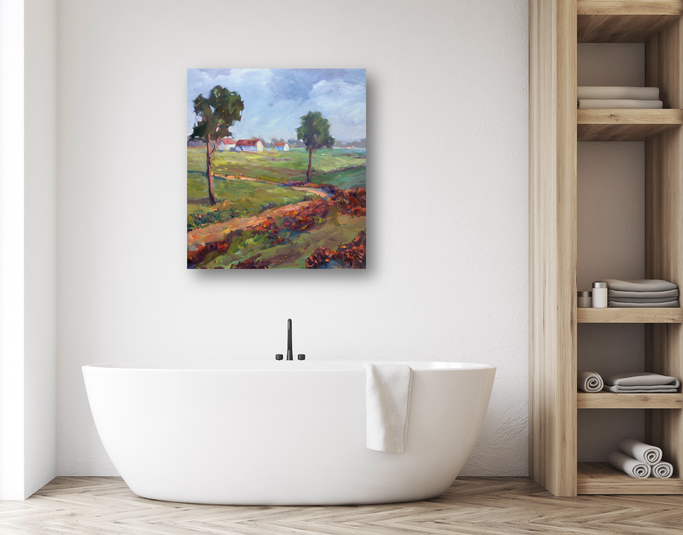 Walking in the Country II by John Beard Collection - product image 4 for Resin Society