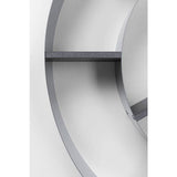 Wall Shelf Snail silver-grey