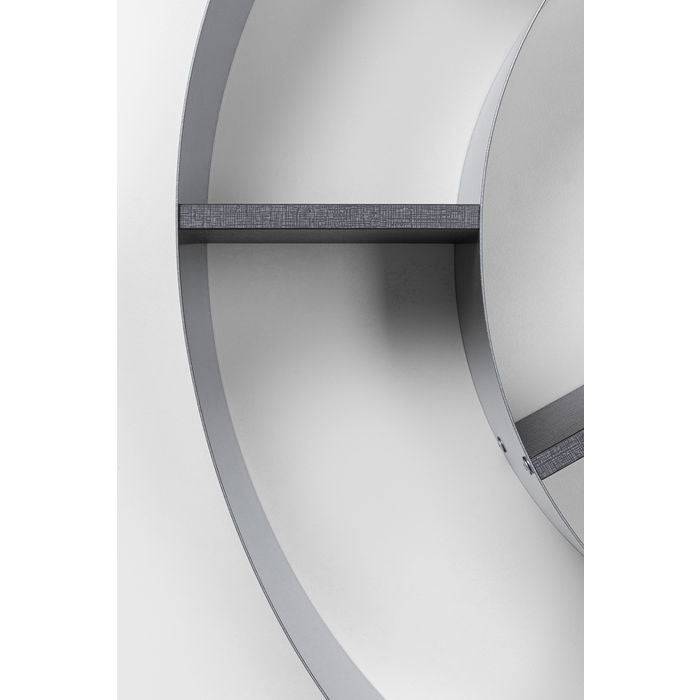 Wall Shelf Snail silver-grey