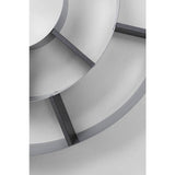 Wall Shelf Snail silver-grey