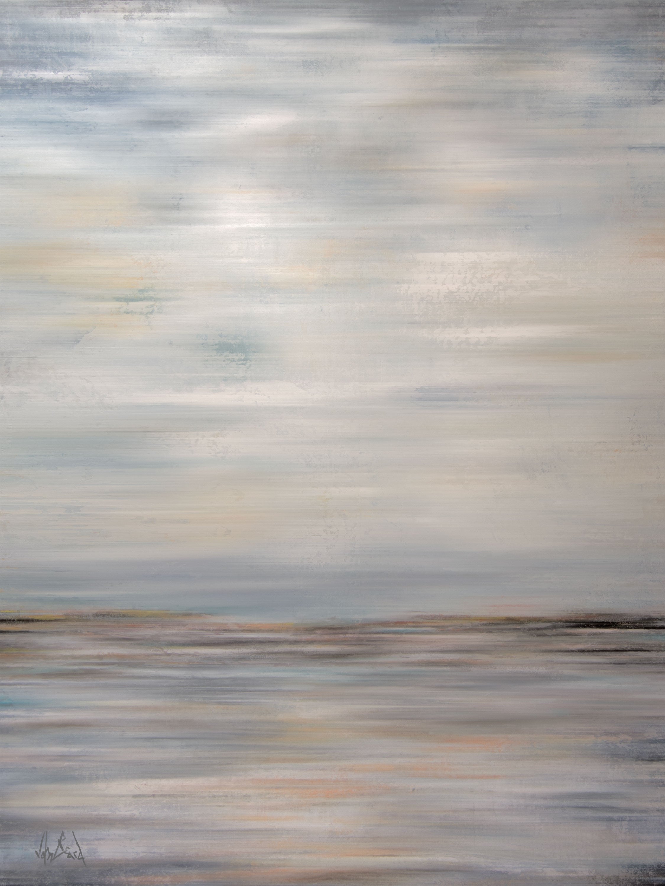 Warm Sands Artist Enhanced Canvas Print by John Beard Collection - main product image for Resin Society