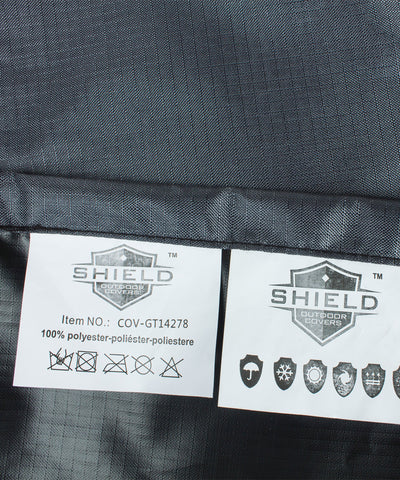 Chair Cover Small - 25.5"W x 28"D x 29''/42"H Gold by Shield Outdoor Covers - product image 8 for Resin Society