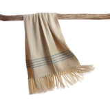 Striped Decorative Throw Blanket by Homelosophy