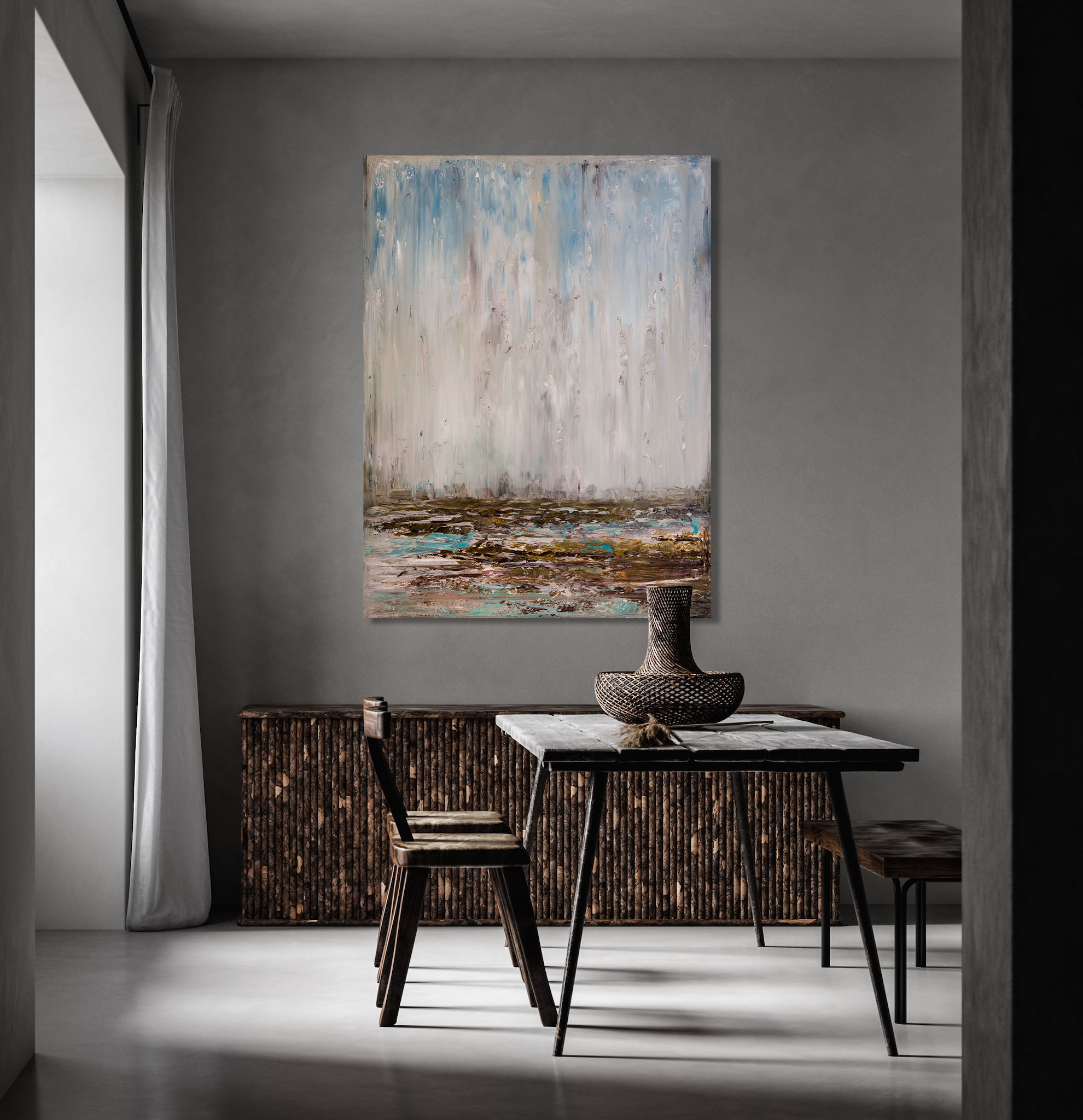 Wetlands Artist Enhanced Canvas Print by John Beard Collection - product image 3 for Resin Society