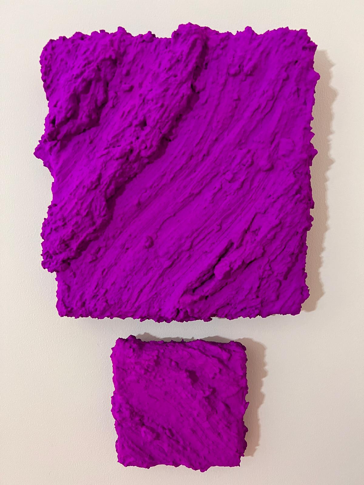 ABSTRACT POP ART NEON TEXTURED WALL
