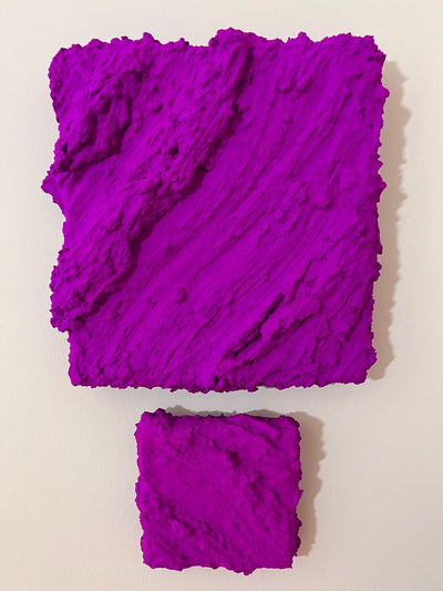 ABSTRACT POP ART NEON TEXTURED WALL