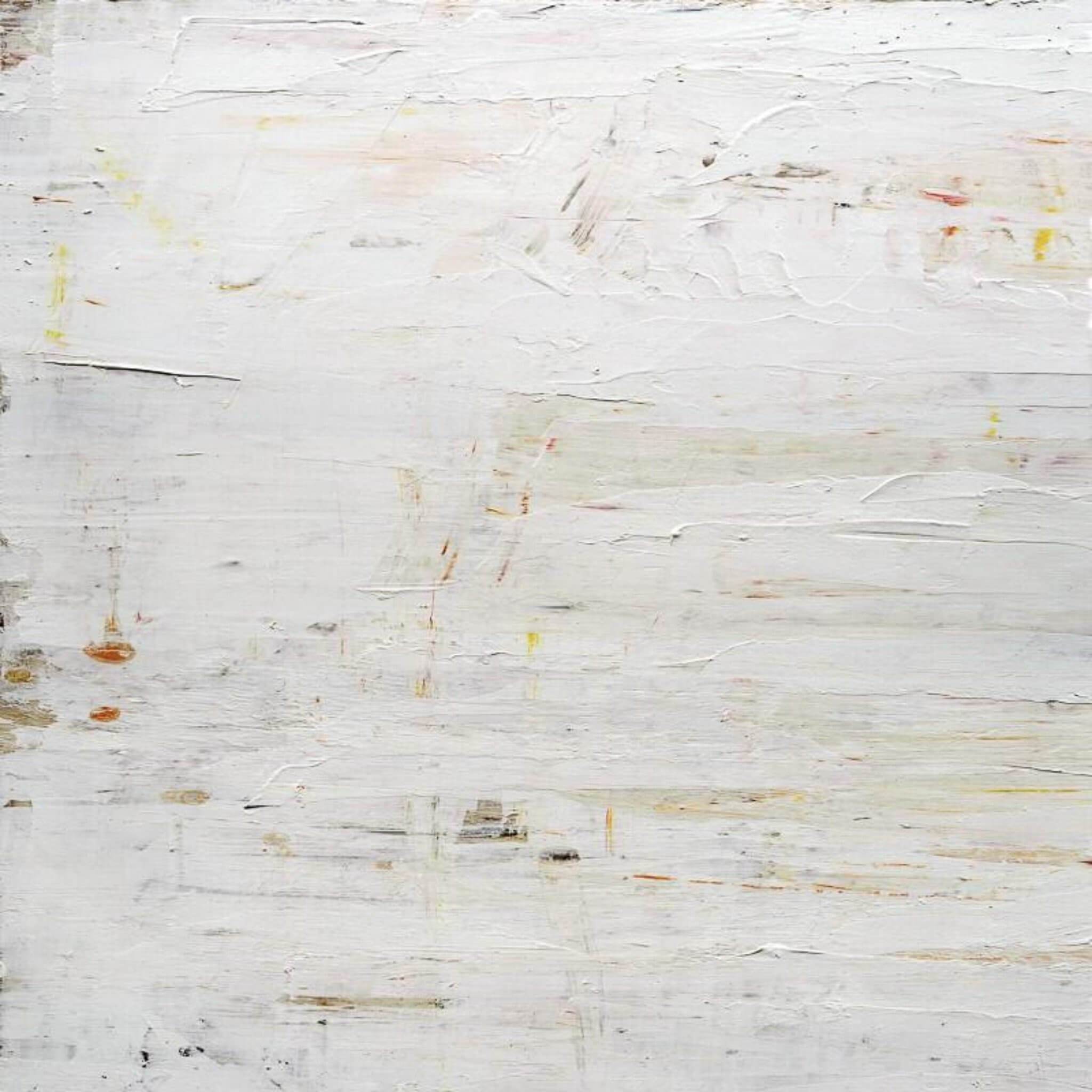 Whipped Cream I abstract coastal artwork on 40x40 gallery wrapped canvas by John Beard