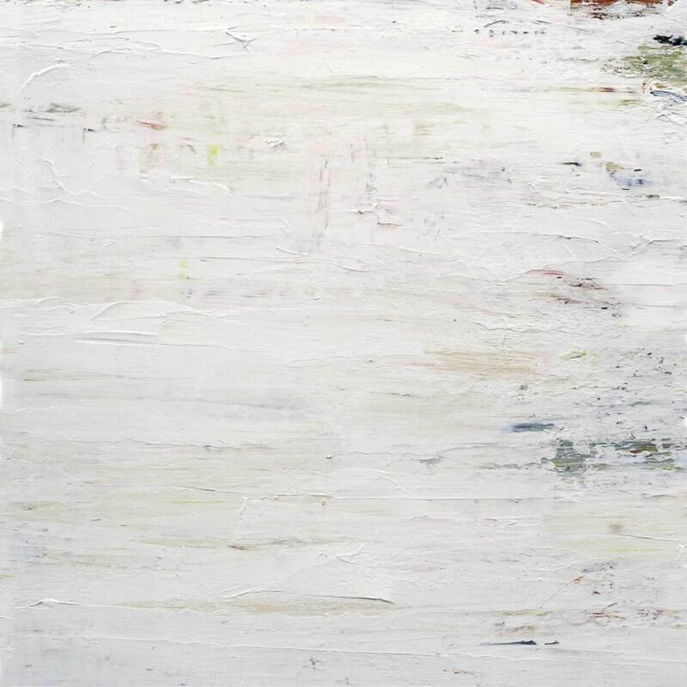 Whipped Cream II abstract canvas print with white, cream, and subtle warm tones, gallery wrapped.