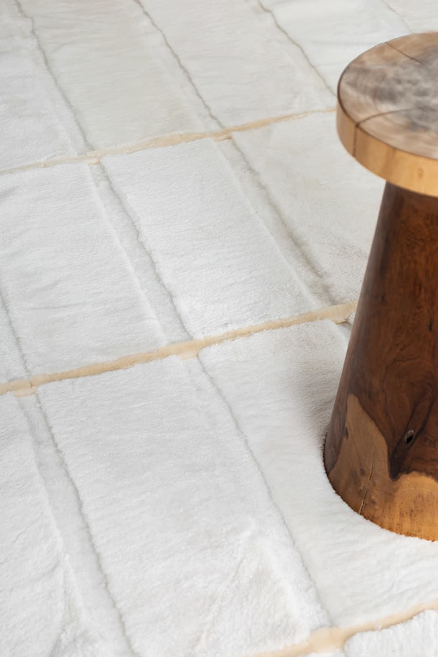 Whisper - Mercerized Shearling Rug by Homelosophy