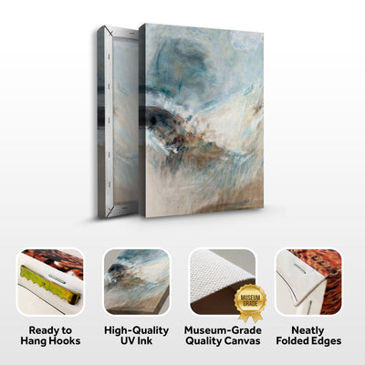 Canvas Print: "Whispering Coast II" by Tailored Canvases - product image 3 for Resin Society