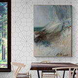 Canvas Print: "Whispering Coast" by Tailored Canvases - main product image for Resin Society