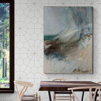 Canvas Print: "Whispering Coast" by Tailored Canvases - main product image for Resin Society