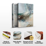 Canvas Print: "Whispering Coast" by Tailored Canvases - product image 4 for Resin Society
