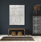 Gray on White I Artist Enhanced Canvas Print by John Beard Collection - product image 2 for Resin Society