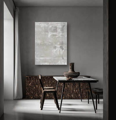 Gray on White II Artist Enhanced Canvas Print by John Beard Collection - product image 2 for Resin Society