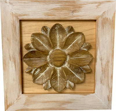 Wild Flower Hidden Gun Storage Wall Decor by Bellewood Designs - product image 9 for Resin Society
