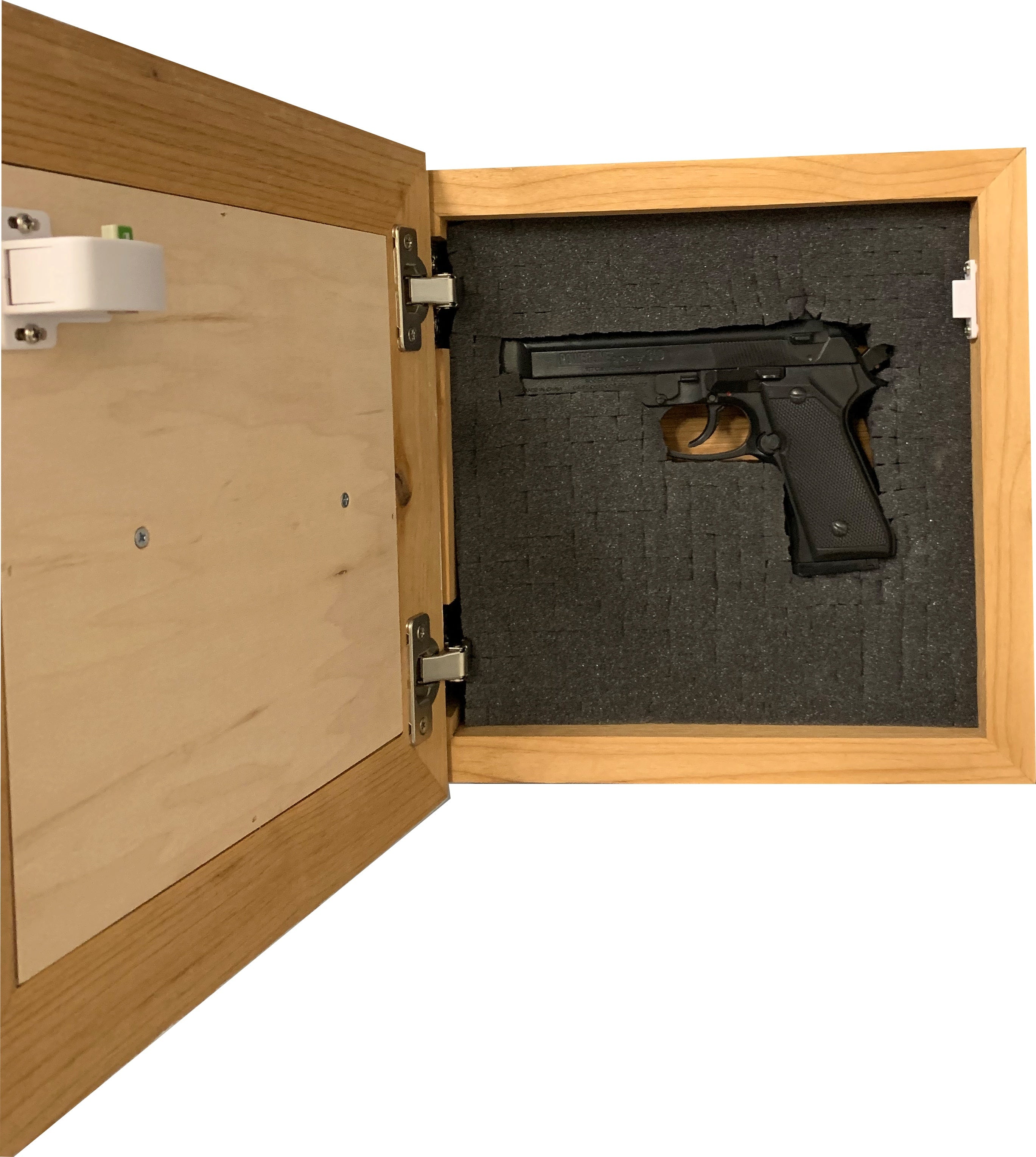 Wild Flower Hidden Gun Storage Wall Decor by Bellewood Designs - product image 12 for Resin Society