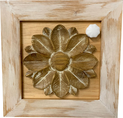 Wild Flower Hidden Gun Storage Wall Decor by Bellewood Designs - product image 10 for Resin Society