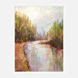 Winding Water Artist Enhanced Canvas Print by John Beard Collection - product image 7 for Resin Society