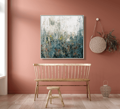 Wildflowers Abstract Artist Enhanced Canvas Print by John Beard Collection - product image 2 for Resin Society