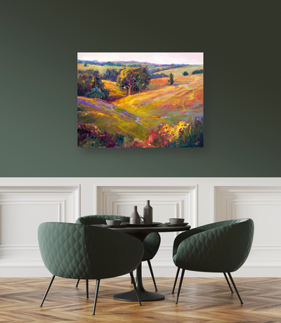 Wildflowers on Hillside by John Beard Collection - product image 3 for Resin Society