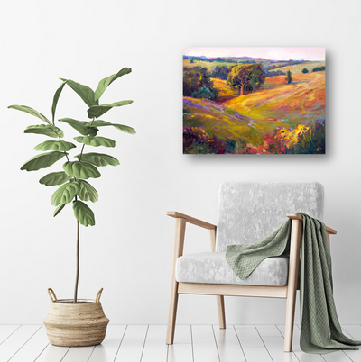 Wildflowers on Hillside by John Beard Collection - product image 4 for Resin Society