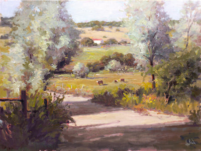 Willows Artist Enhanced Canvas Print by John Beard Collection - main product image for Resin Society
