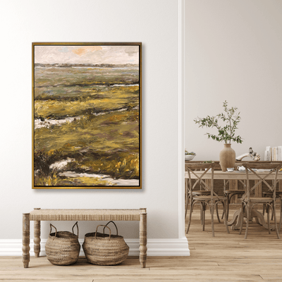 Winding Water Artist Enhanced Canvas Print by John Beard Collection - product image 3 for Resin Society