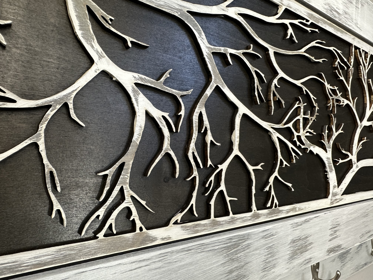 Winter Family Tree Gun Concealment Decor by Bellewood Designs - product image 16 for Resin Society