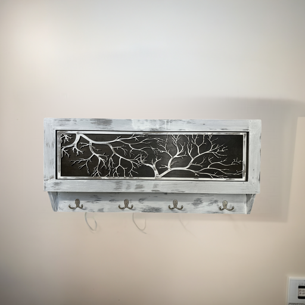 Winter Family Tree Gun Concealment Decor by Bellewood Designs - product image 10 for Resin Society