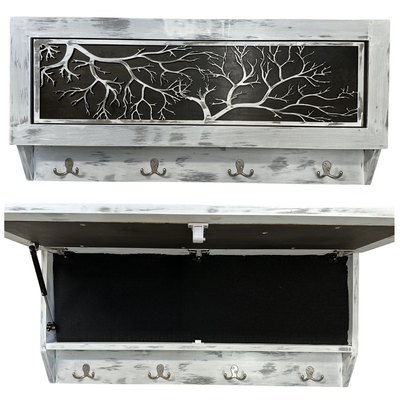 Winter Family Tree Gun Concealment Decor by Bellewood Designs - product image 9 for Resin Society