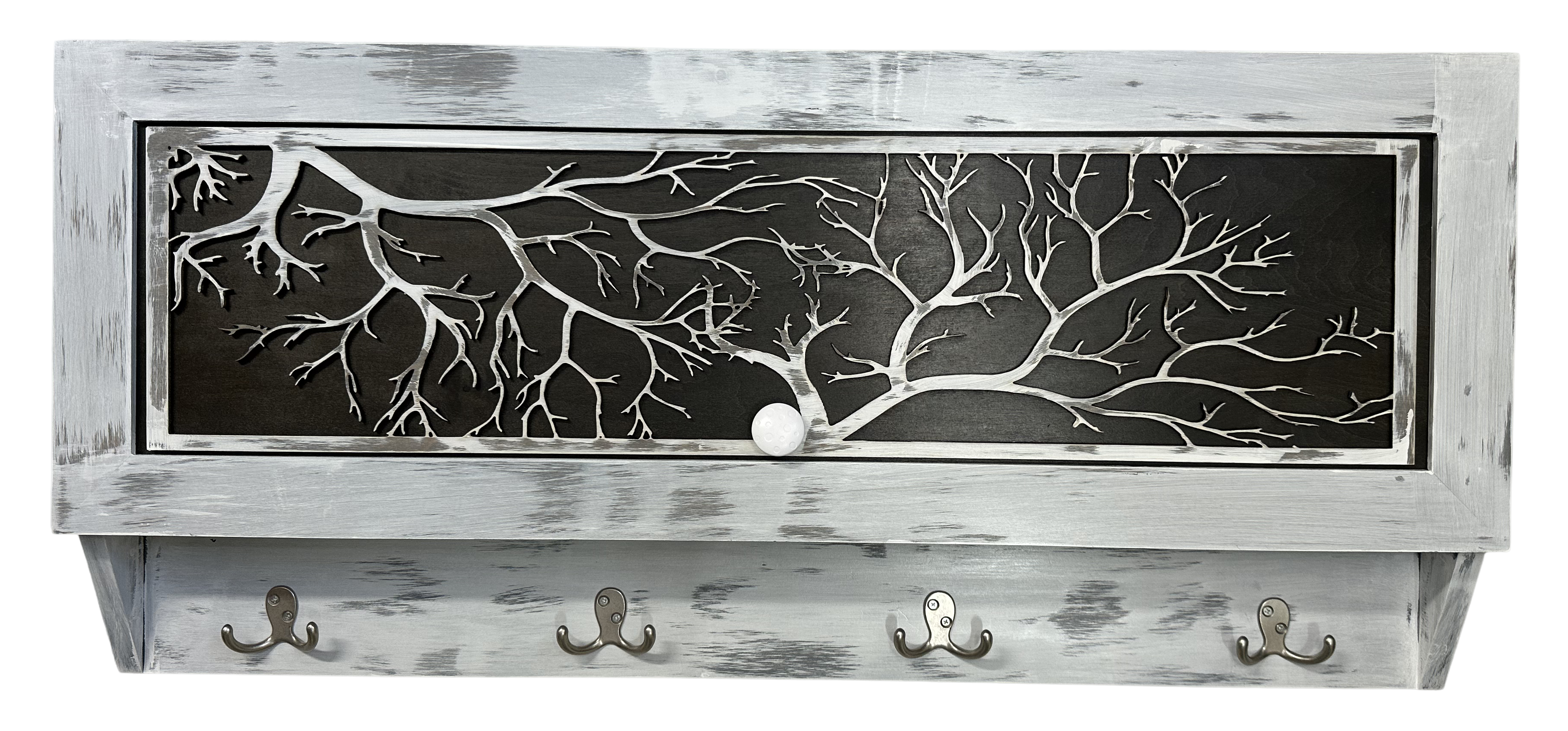 Winter Family Tree Gun Concealment Decor by Bellewood Designs - product image 12 for Resin Society