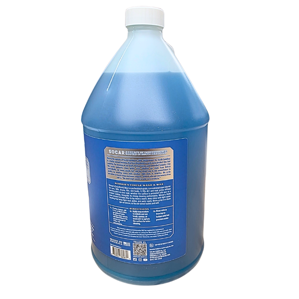 SOCAR Wash n Wax - pH Neutral Car Wash Soap Infused with Carnauba Wax detail image - Resin Society