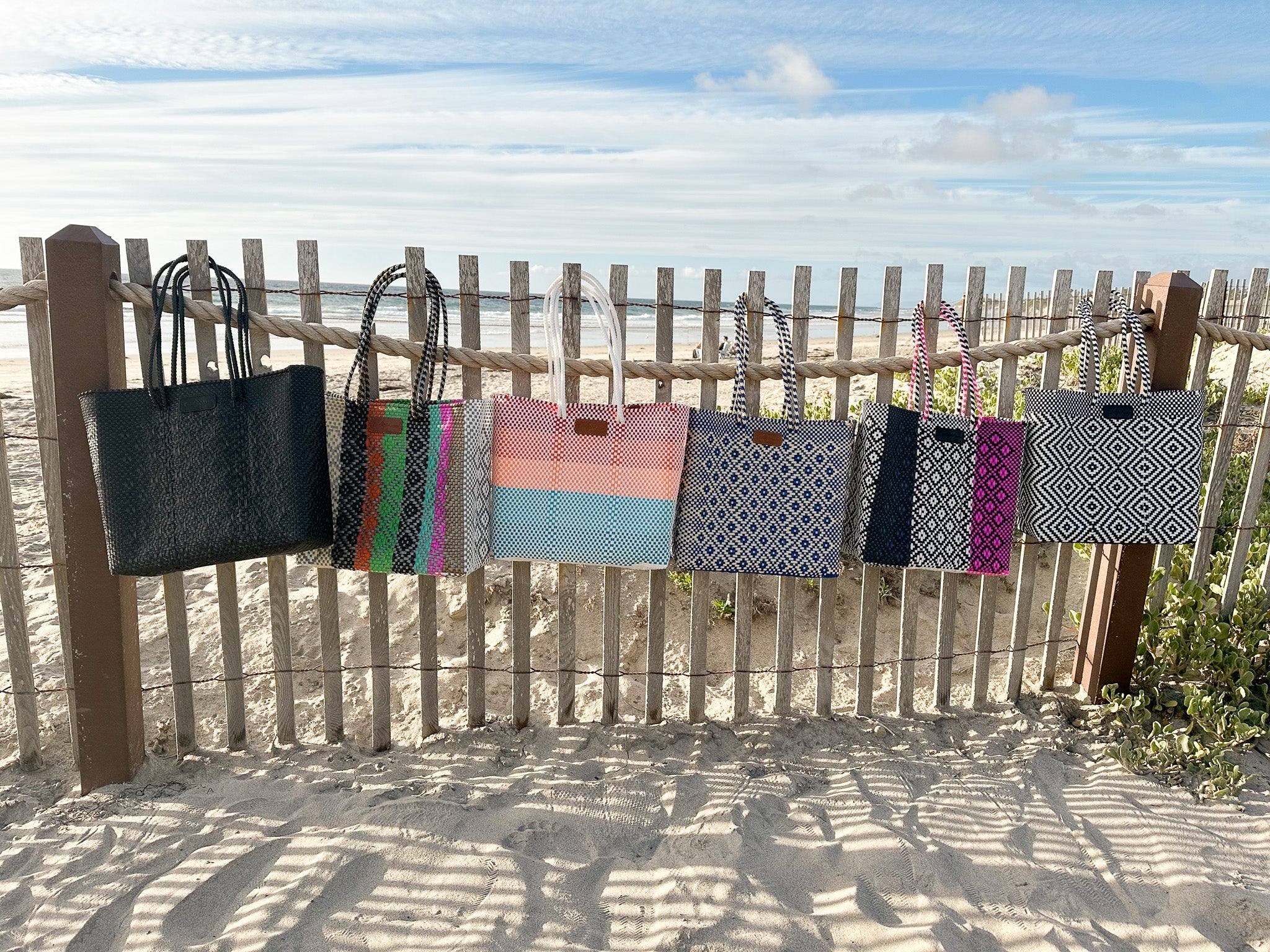 All Black Woven Tote by Tin Marin Brand - product image 6 for Resin Society