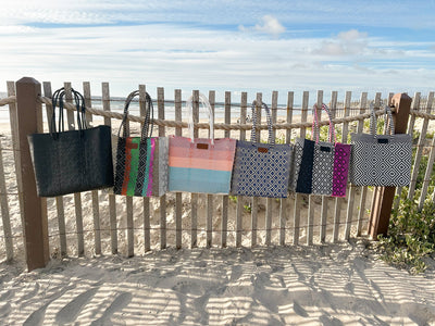 All Black Woven Tote by Tin Marin Brand - product image 6 for Resin Society